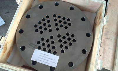Clad tubesheet